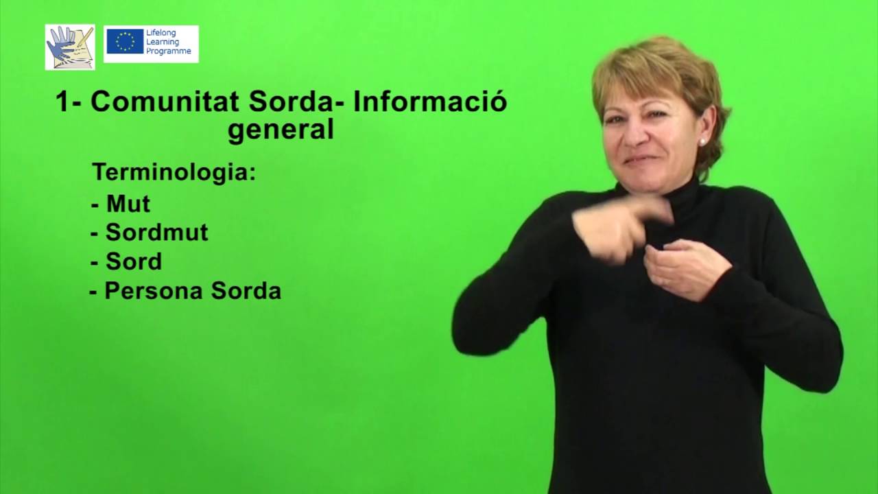 DEAFLI LSC-CULTURA SORDA 1 INFORMACIÓ GENERAL