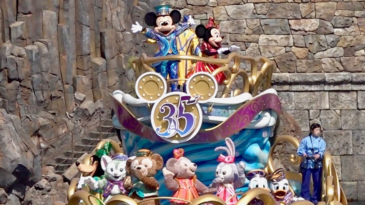 ハピエストセレブレーション・オン・ザ・シー!!35周年水上ショーのスニーク初回!!NoCut収録。