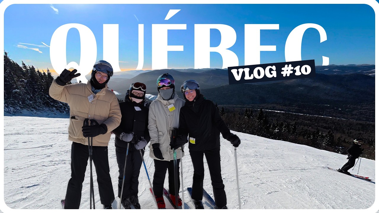 ON A FAIT UNE PISTE DOUBLE NOIRE !!! - VLOG QUÉBEC #10