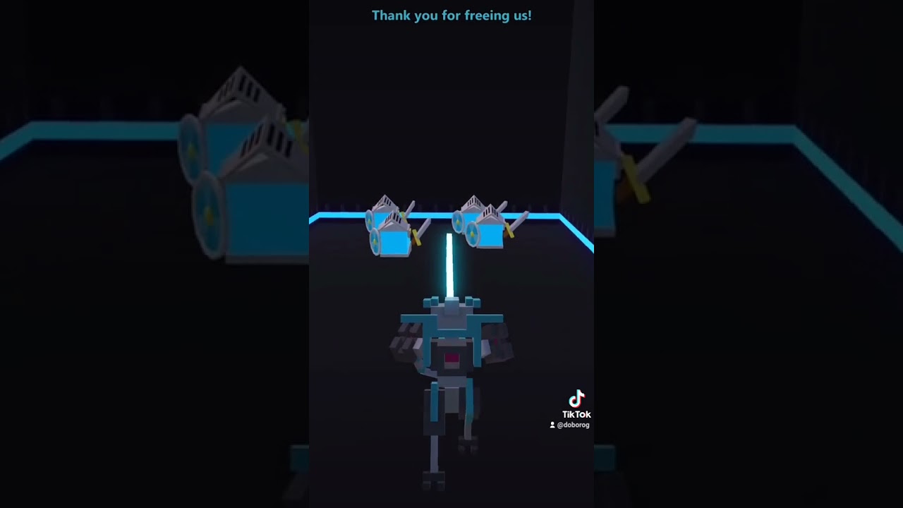 A secret room in Clone Drone!