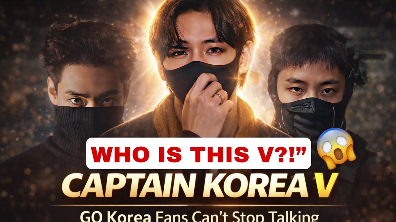 CAPTAIN KOREA?! Kim Taehyung’s GQ Korea Cover Has Fans SHOOK 😳🔥”