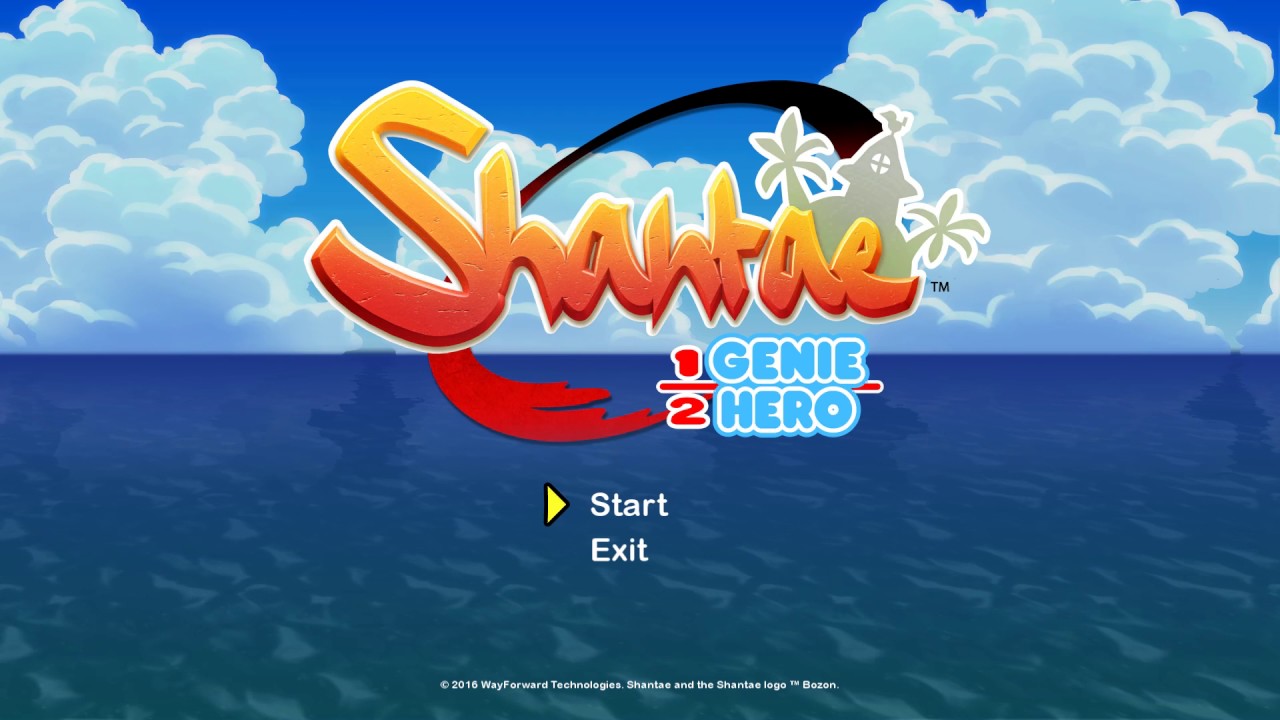 Shantae: Half-Genie Hero OST - Screen Menu