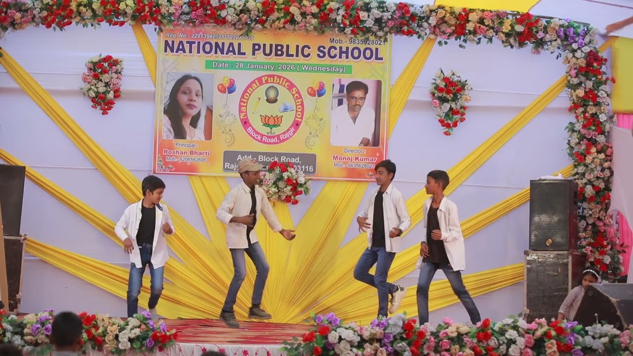 Ye mere college ki ladkiyon dance performance by National Public School , Rajgir 