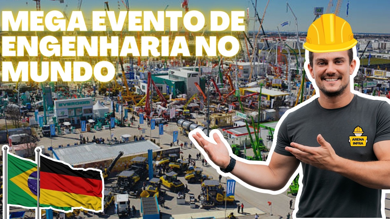 EVENTO INTERNACIONAL DE ENGENHARIA O MAIOR DO MUNDO BAUMA - CONEXPO