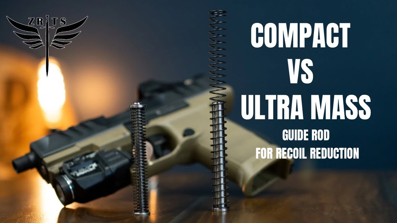 Stop Guessing:Ultra Mass vs. Compact Guide Rod for Your Walther PDP 4-Inch