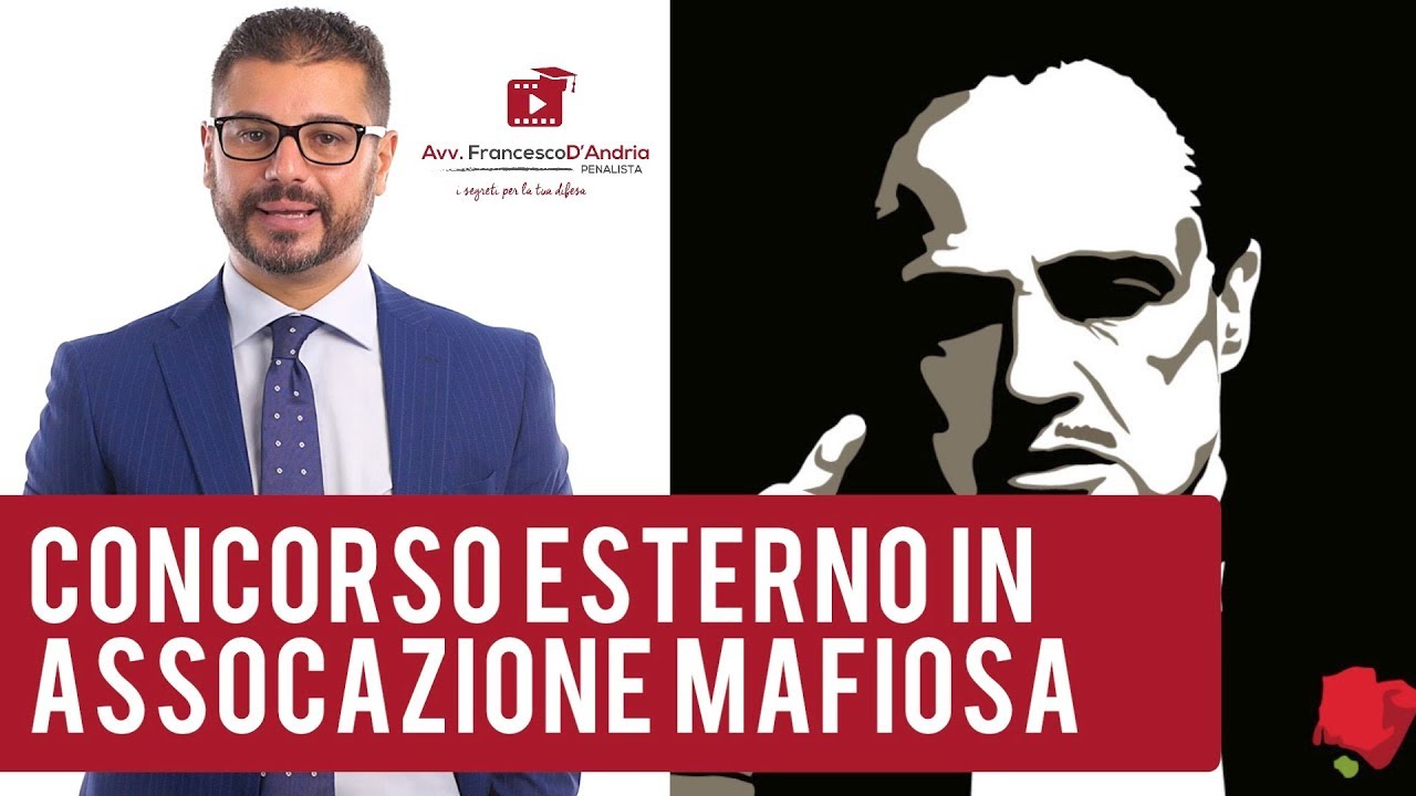 Concorso esterno in associazione mafiosa