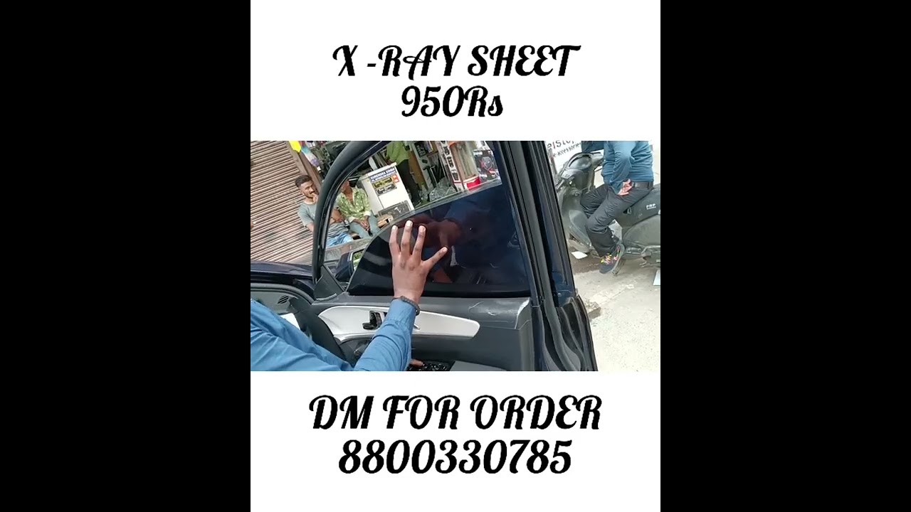 X-RAY SHEET FOR ALL CARS DM FOR ORDER 8800330785