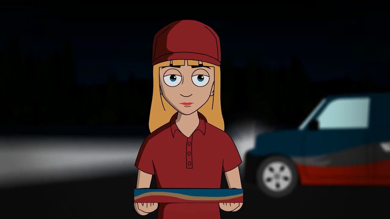 Re upload - True Pizza Delivery Scary Story Animated