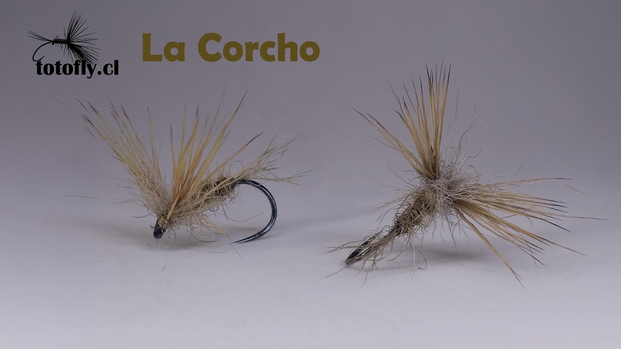 Les presento a La Corcho, Mosca Seca Paso a Paso 🎣🐟