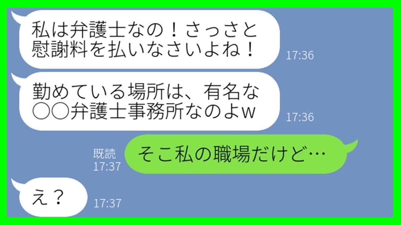 【LINE】弁護士を装い私に高額慰謝料を請求するボスママ「証拠は揃ってるのよ！」→弱そうだと舐めていたDQNママ友に“衝撃の事実”を突きつけた結果w【スカッとする話】【総集編】