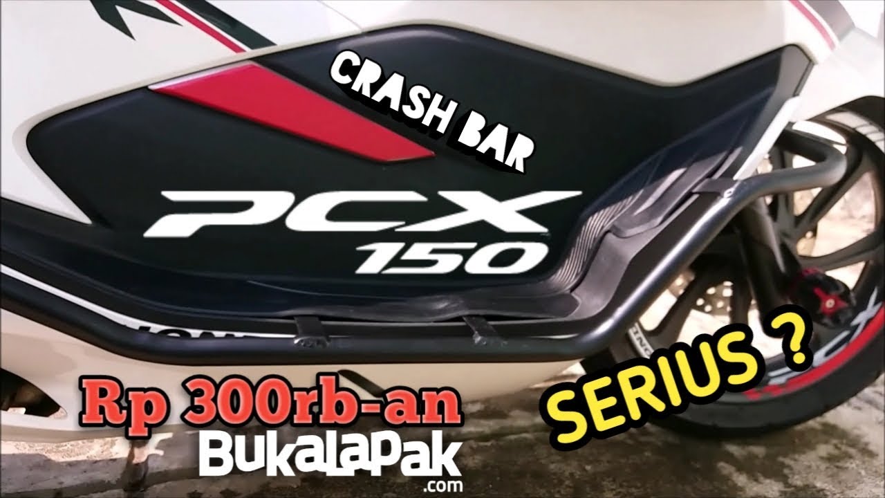DAPAT HARGA PALING MURAH DARI YANG LAIN 😃‼️ Pasang CRASH BAR PCX👍#viral #trending #murah #pcx150