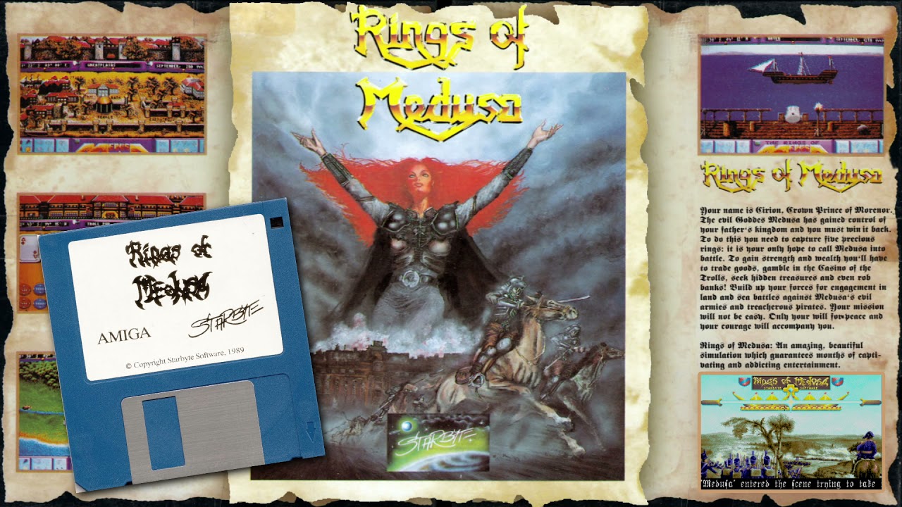 Rings of Medusa - Remix (Amiga Game)