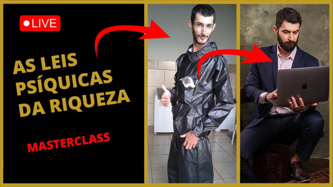 MASTERCLASS: AS LEIS PSÍQUICAS DA RIQUEZA