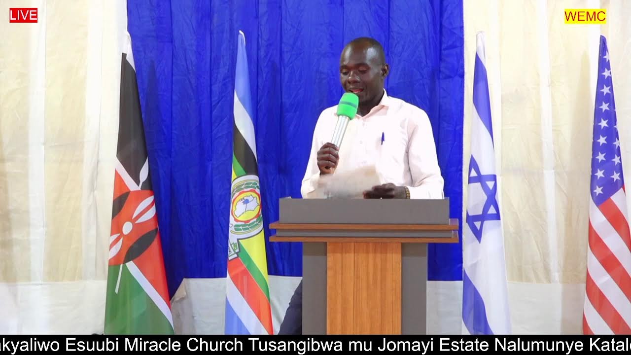 WEMC FRIDAY LUNCH HOUR SERVICE WITH PR. MUWANGUZI BEN OLOWO