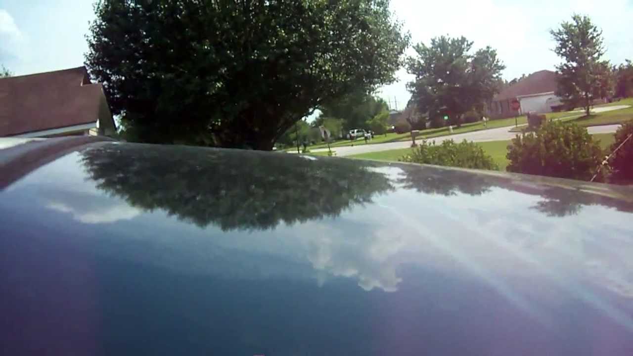 audioban 12's flexin glass in car