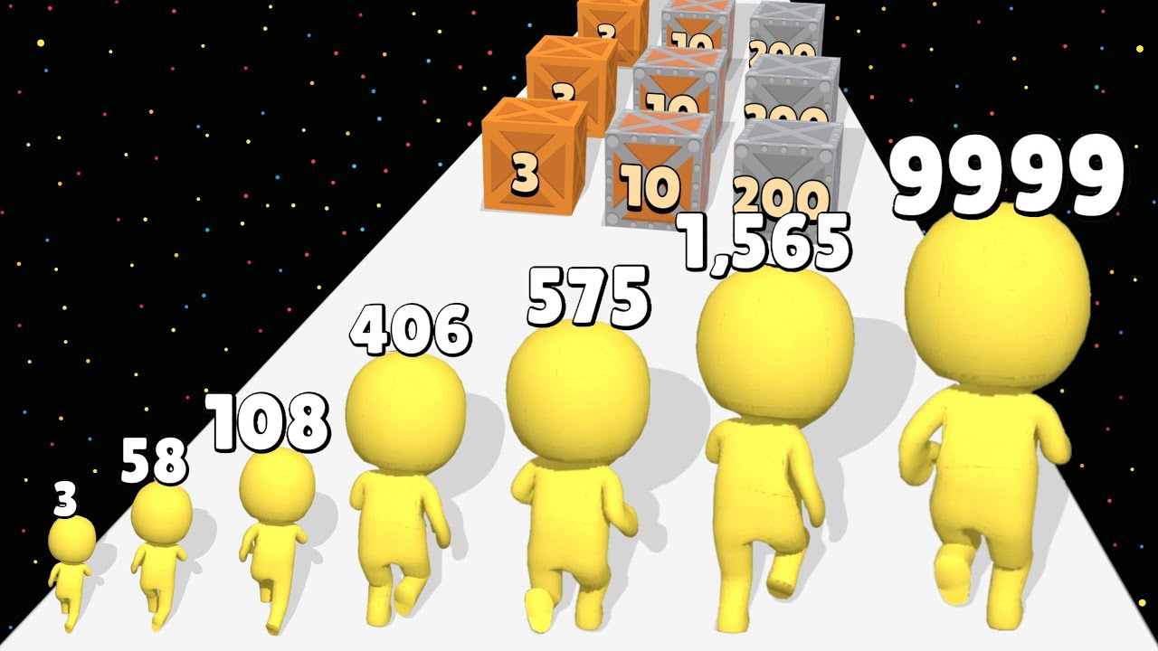 Push Harder 3D - Level Up Pushing Man Max Level Gameplay (New Update)