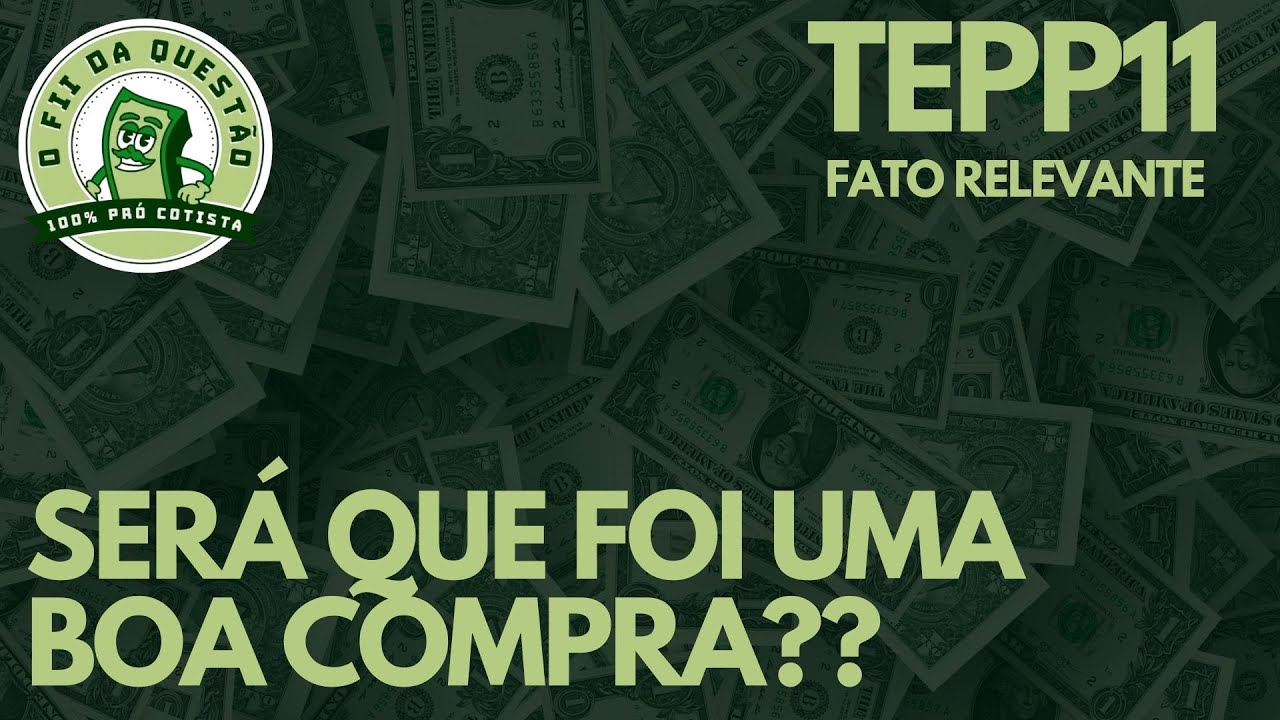 TEPP11 - DETALHES DA AQUISI&Ccedil;&Atilde;O DO TOP CENTER E PERSPECTIVAS PARA O CURTO PRAZO