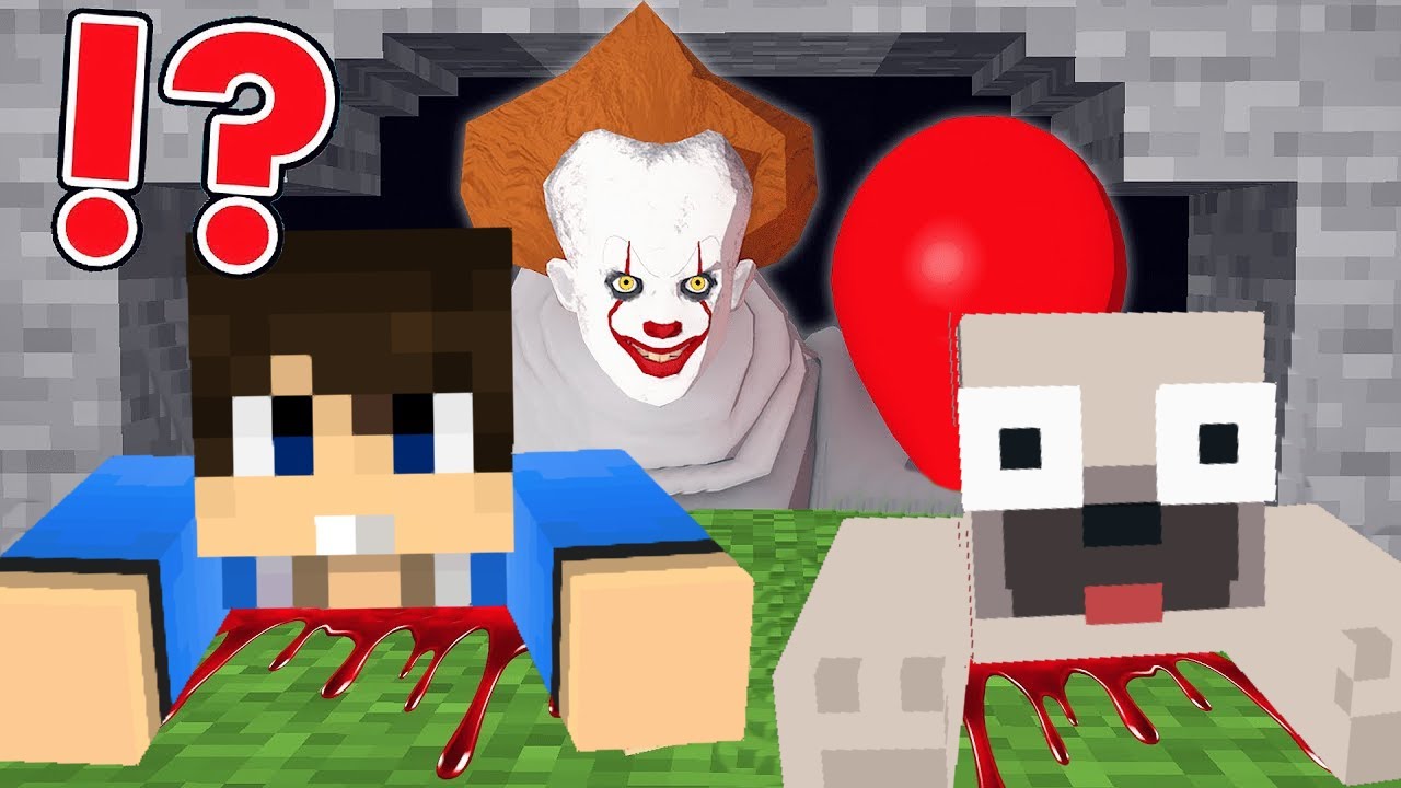 PENNYWISE ELRABOLTA DANIT ÉS KIIST A MINECRAFTBAN!