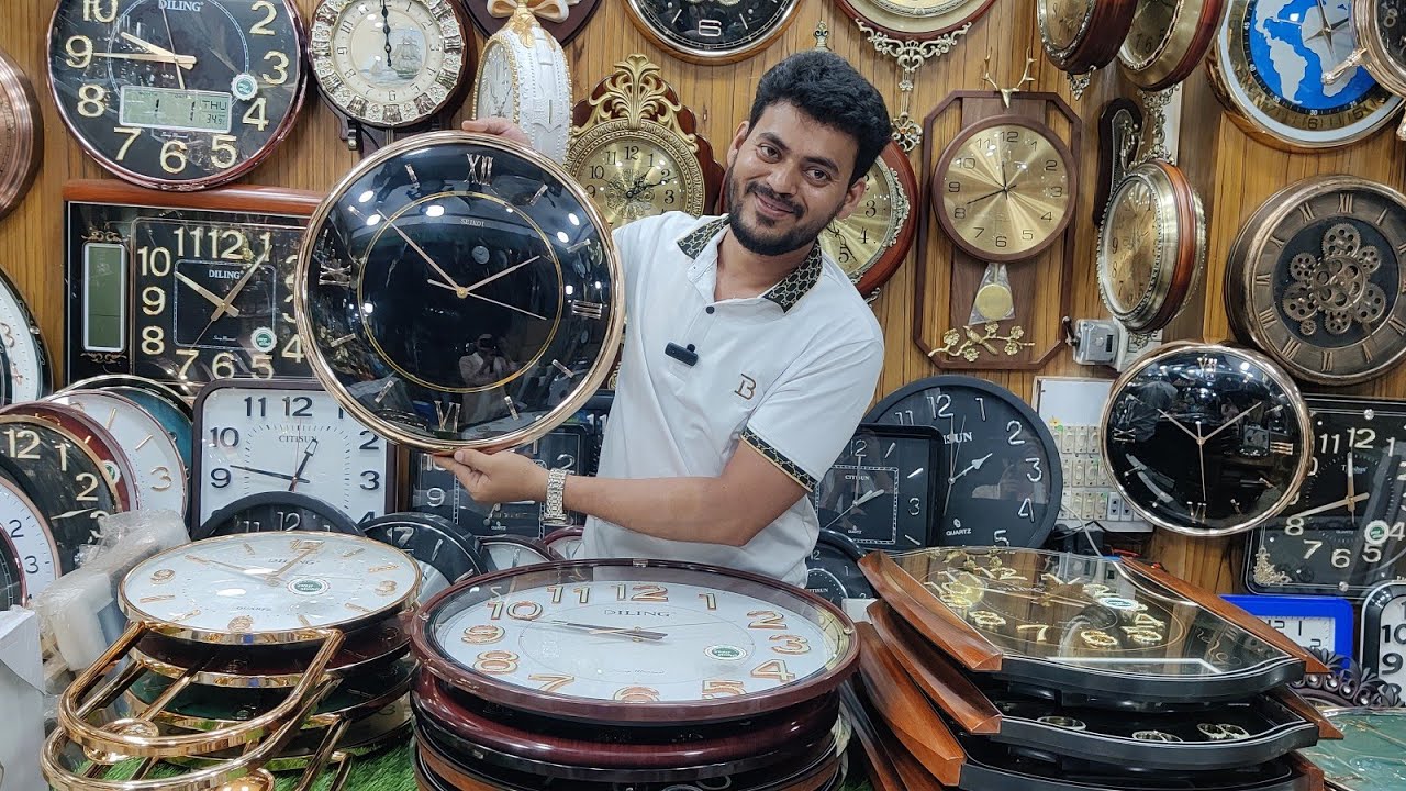 জানুন,World famous Dealing ব্রান্ডের পেন্ডুলাম দেয়াল ঘড়ি সহ মেটালিক দেয়াল ঘড়ির দাম|Mrs Homemaker