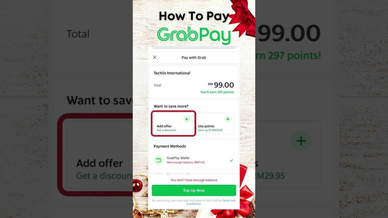 How To Pay Grabpay ?