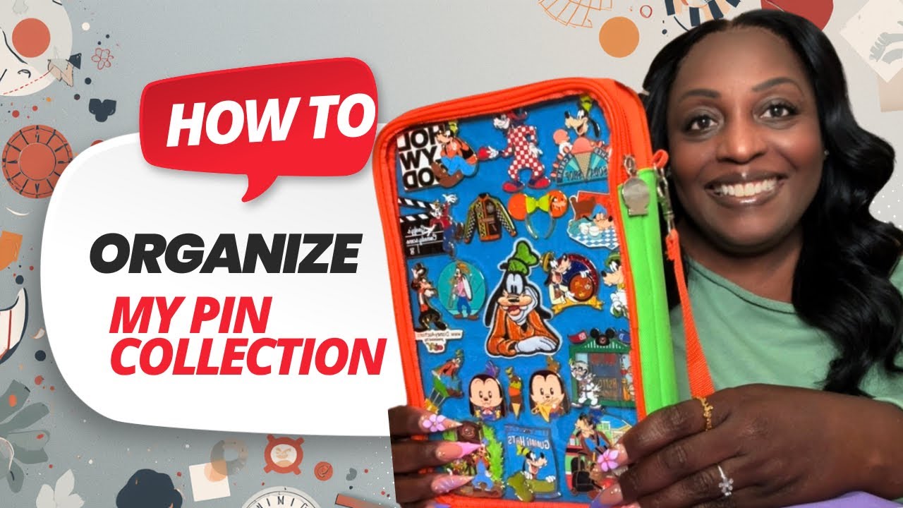 Organizing Disney Pins Collab Style #pincollection 