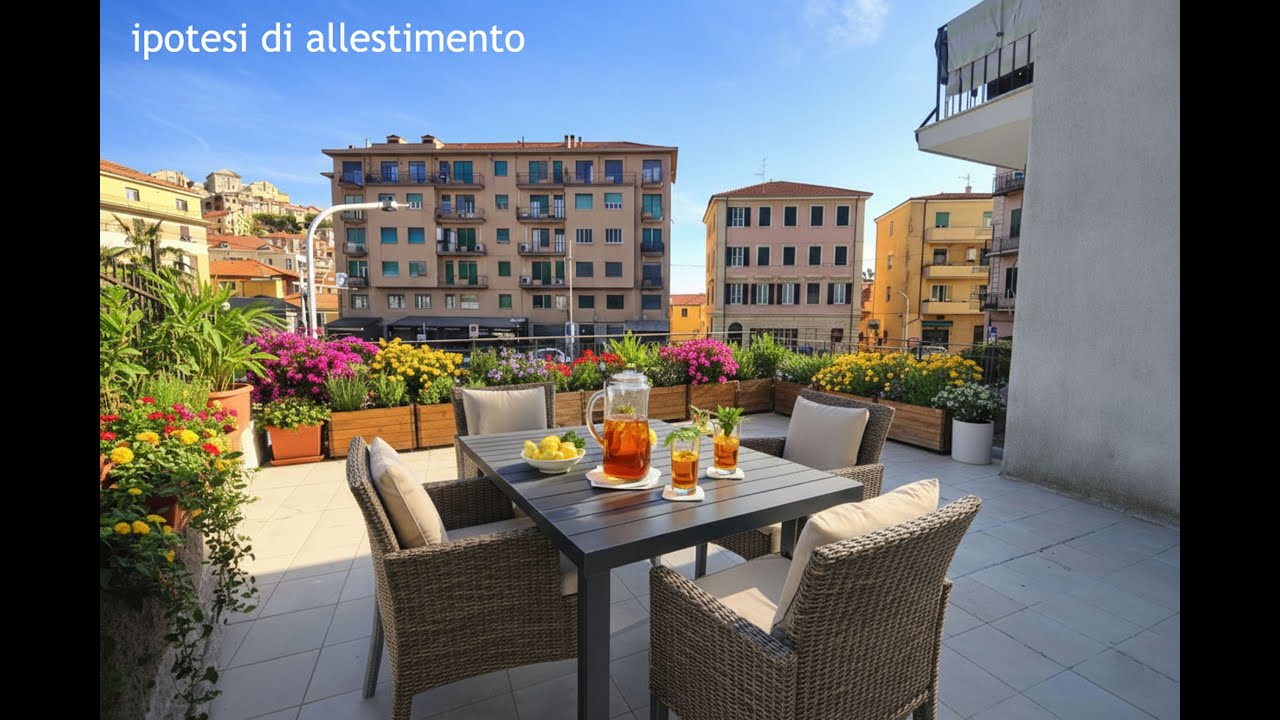 IMPERIA - Appartamento di 110 mq con terrazzo di 80 mq e possibilità box - VENDITA