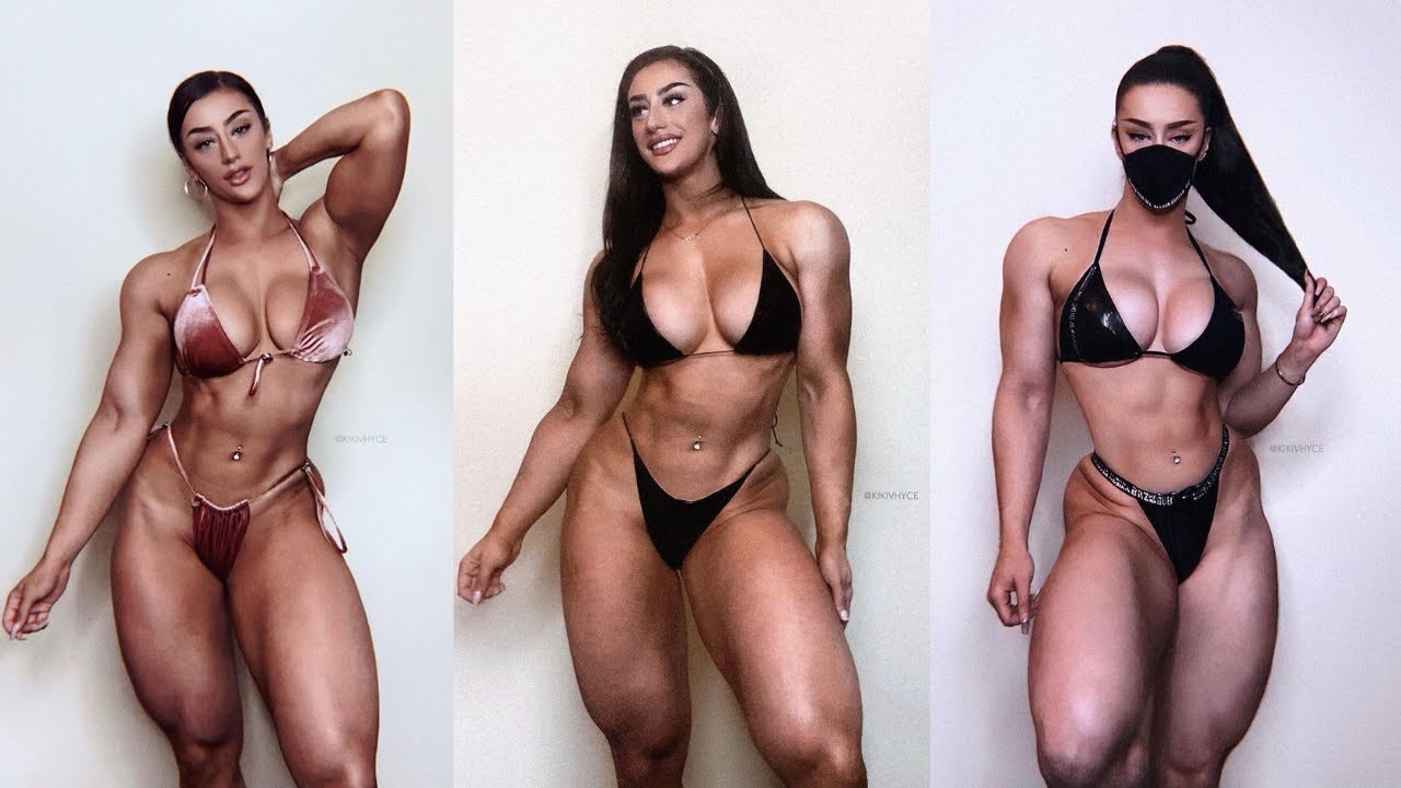 Kiki Vhyce - Most beautiful Bodybuilder ? |Intense legs, glutes, back female fitness motivation 2022
