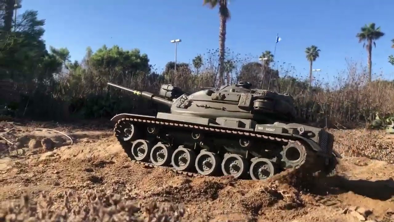 TongDe M60A1, 1/16 scale RC tank.