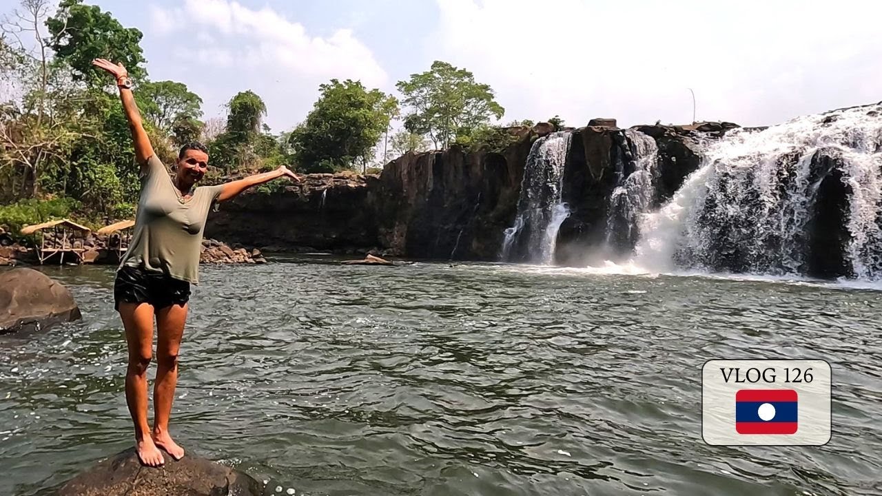 ON S'OFFRE UN INSTANT FRAICHEUR - Laos vlog 126