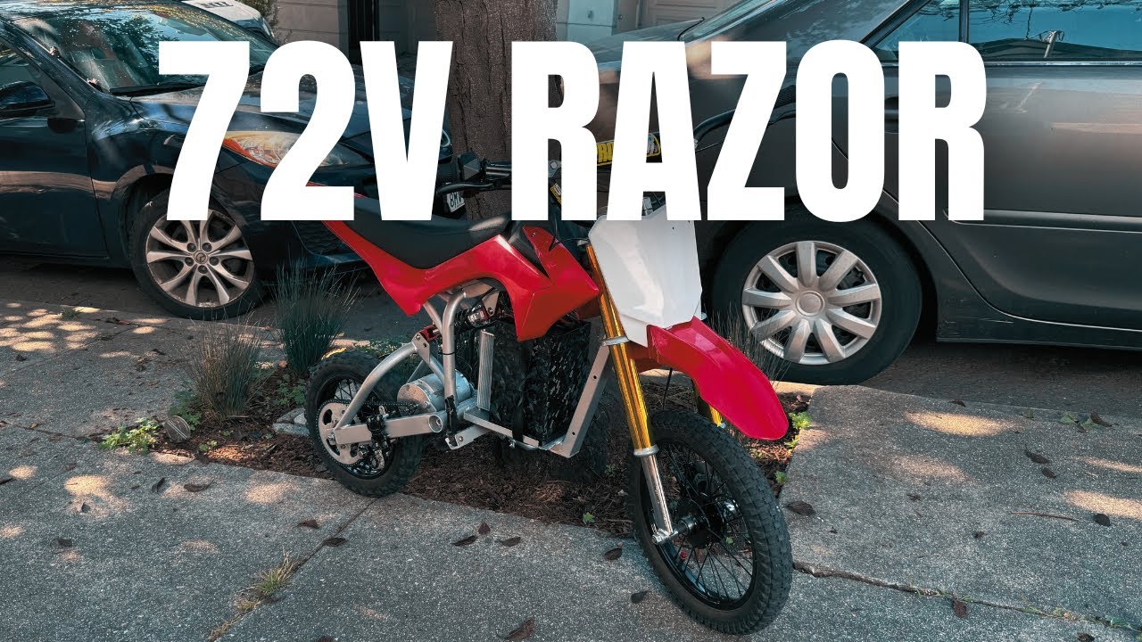 72v Razor Mx500 Build