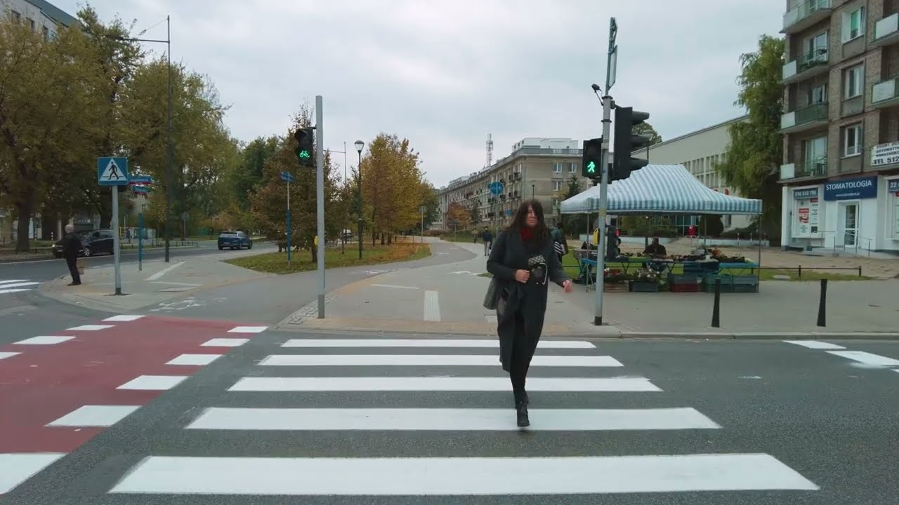 Stare Bielany - Aleja Zjednoczenia | Warszawa - Jesień 2022 [4k]