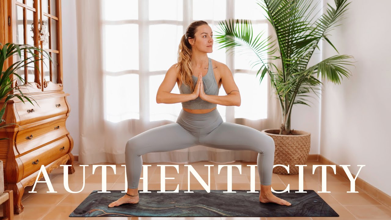 Morning Yoga AUTHENTICITY | First Class of My 10 Day Course 'Journey To Self' 🌺