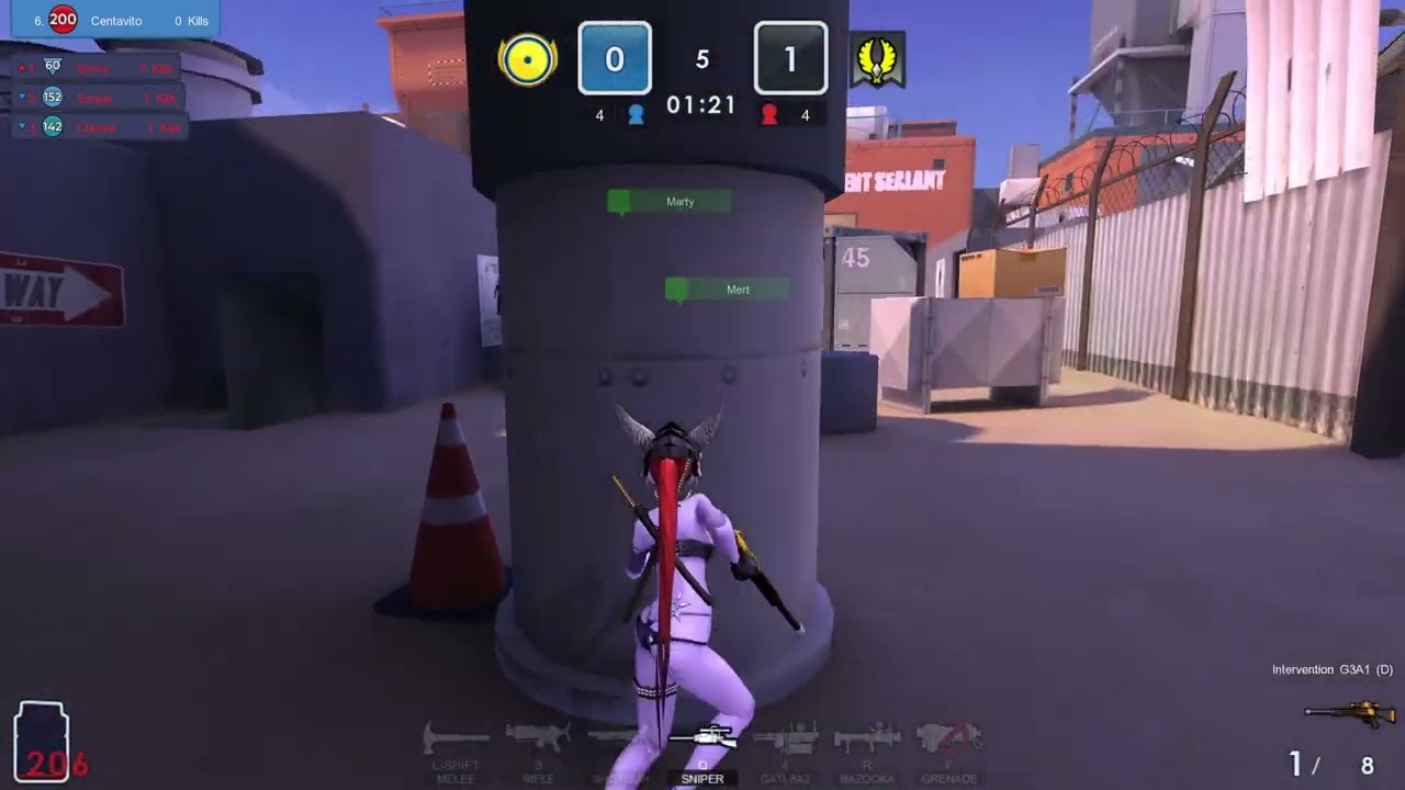 MICROVOLTS: Recharged Clan War Aimbot vs. Python