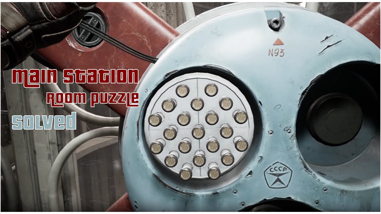 How To Solve Main Station Room Puzzle - Wanted Dead Or Alive: Viktor Petrov Mission Atomic Heart