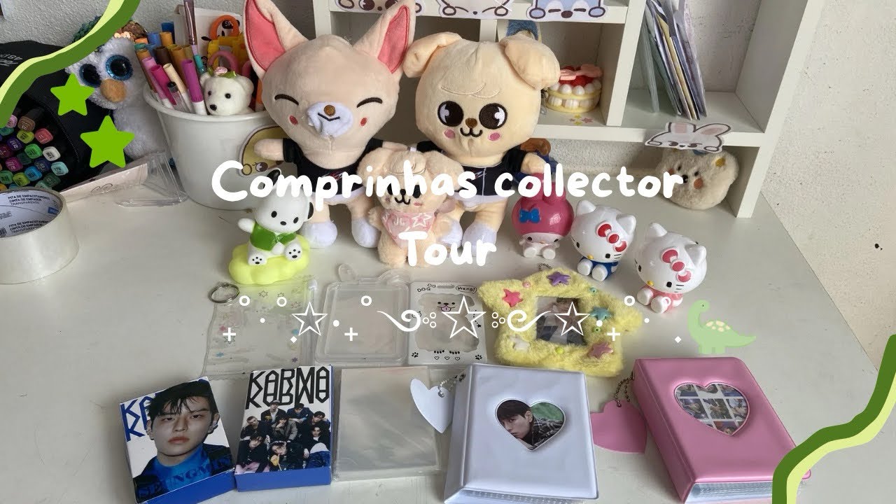 Comprinhas collector tour₊˚⋅˚࣭✩‧₊˚༺☆༻✩‧₊˚⋅˚࣭