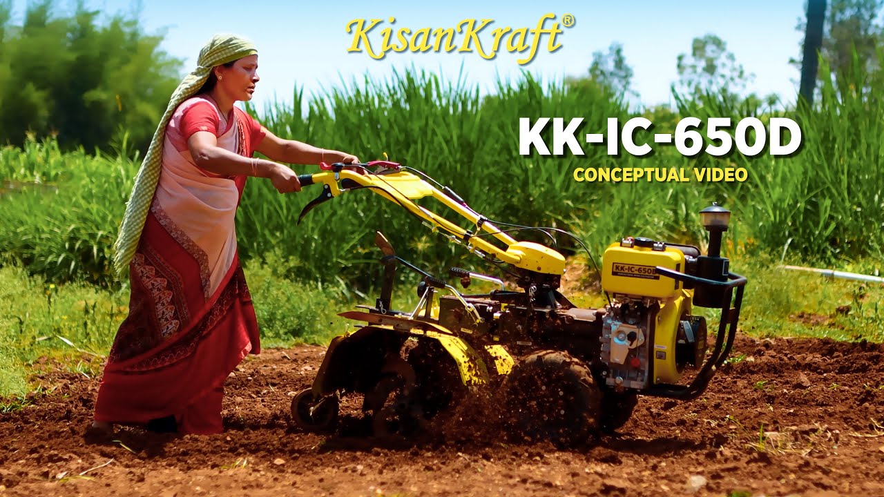 Farmer Friendly KisanKraft Inter-cultivator KK-IC-650D | KisanKraft Conceptual Video