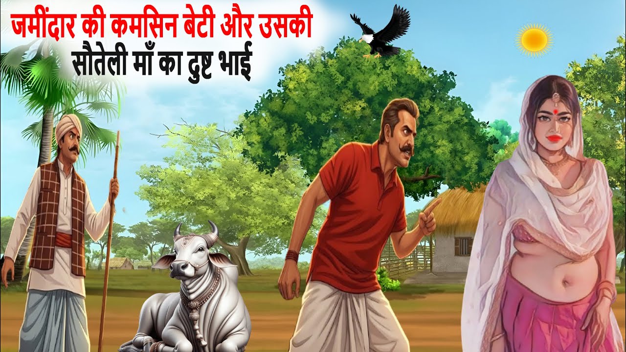 जमींदार की कमसिन बेटी और उसकी सौतेली माँ का दुष्ट भाई | bedtime stories  | hindi kahaniya