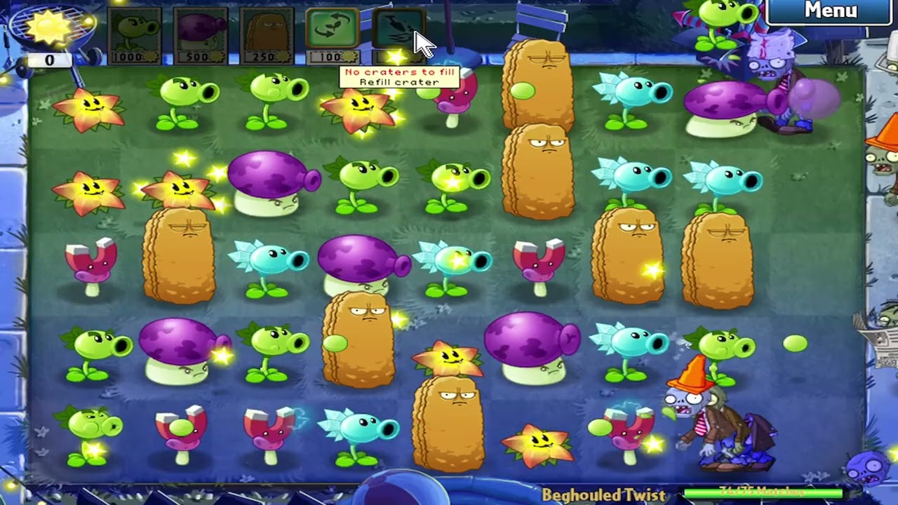 Beghouled Twist Minigame - PvZ 2 Pak Plants vs Zombies