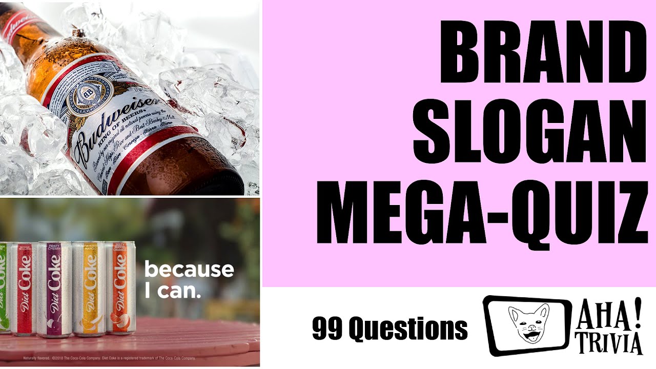 Brand Slogan Mega Quiz: How well do you know these famous taglines?