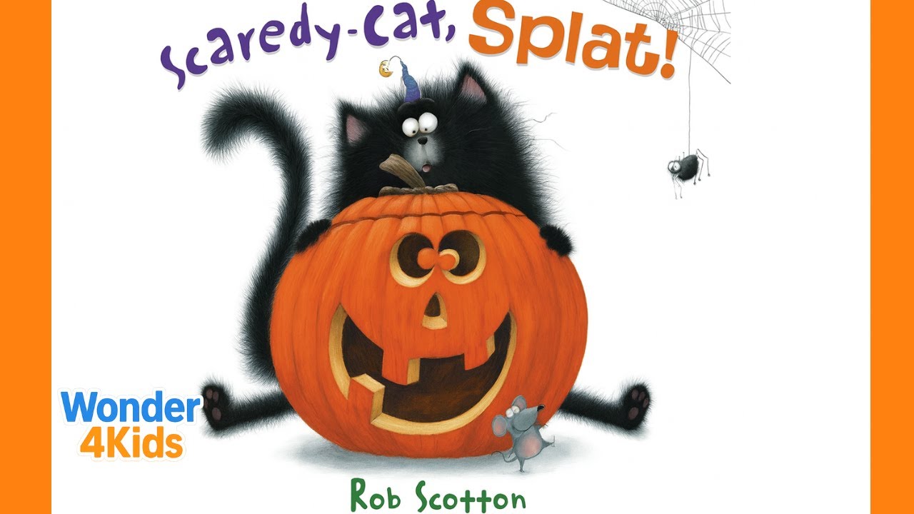Scaredy-Cat Splat!🎃🐾 | Funny Halloween Story Read Aloud for Kids | #58 of 1001 | Wonder4Kids
