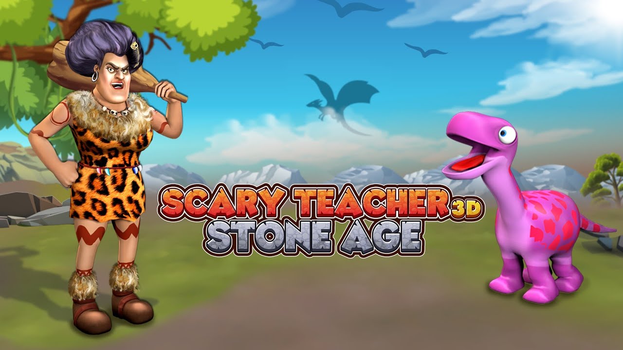 Scary Teacher 3d: Stone Age Pranks / Scary Teacher 3d Gameplay 