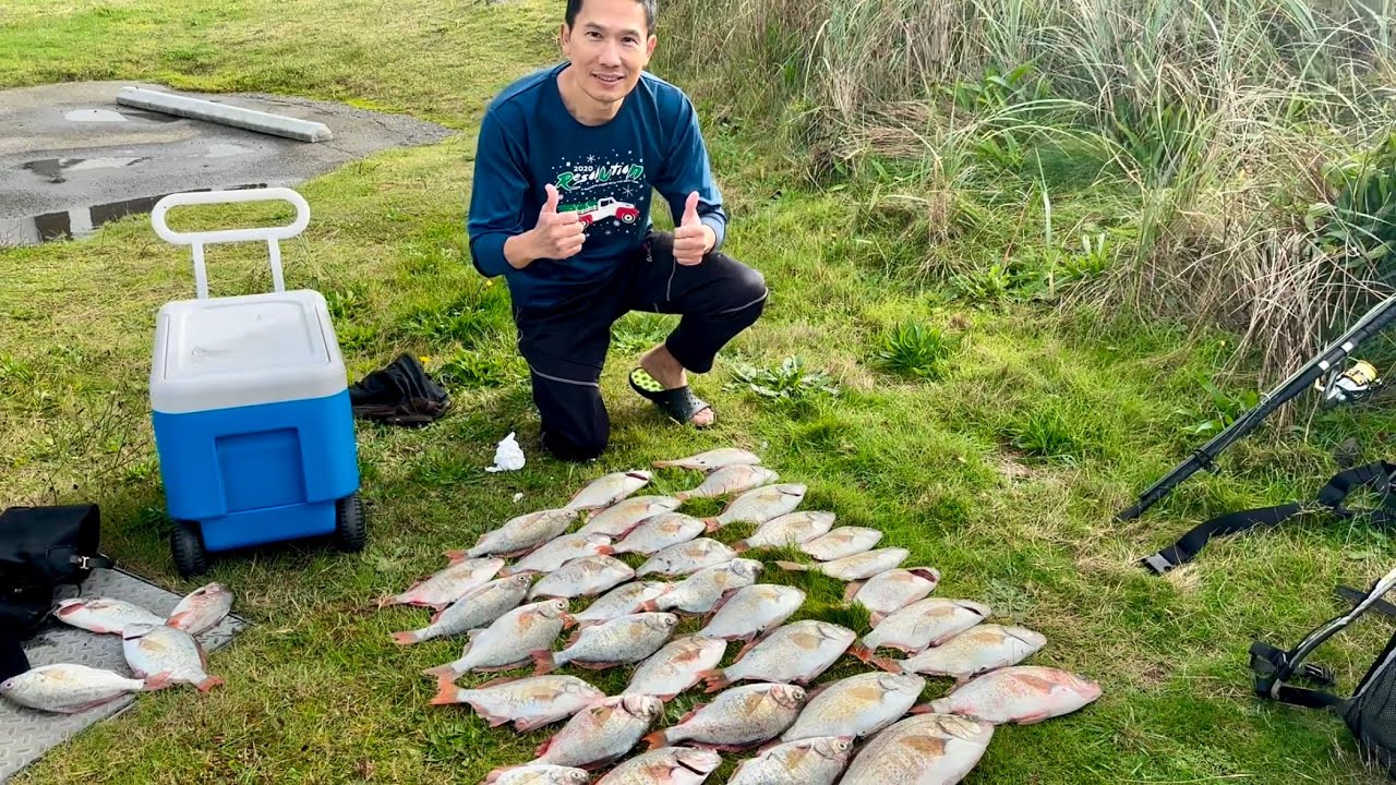 Осенняя рыбалка на окуня на побережье Западной Австралии