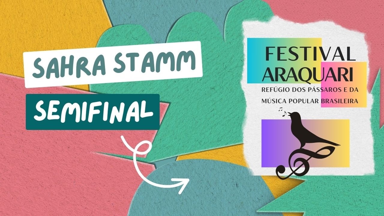 🎤 Sahra Stamm no Festival Araquari: 