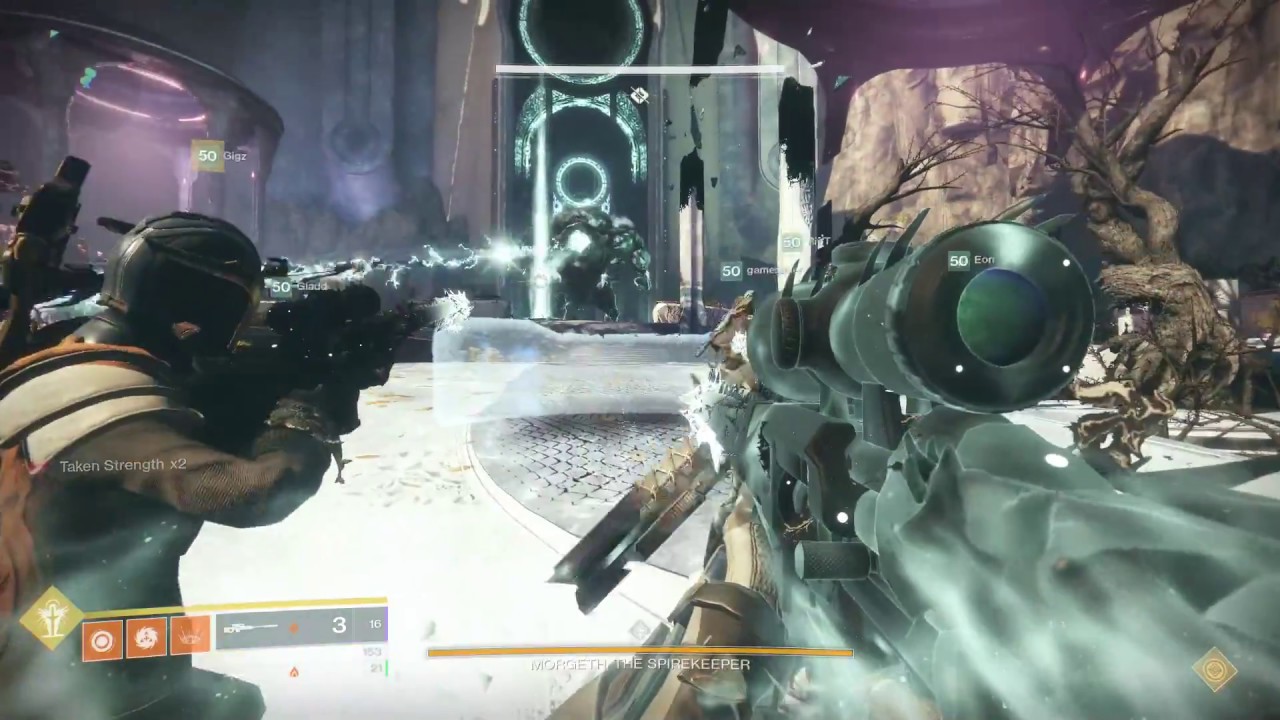 Destiny 2 - Last WIsh Raid boss Morgeth, The Spirekeeper One Phase Kill