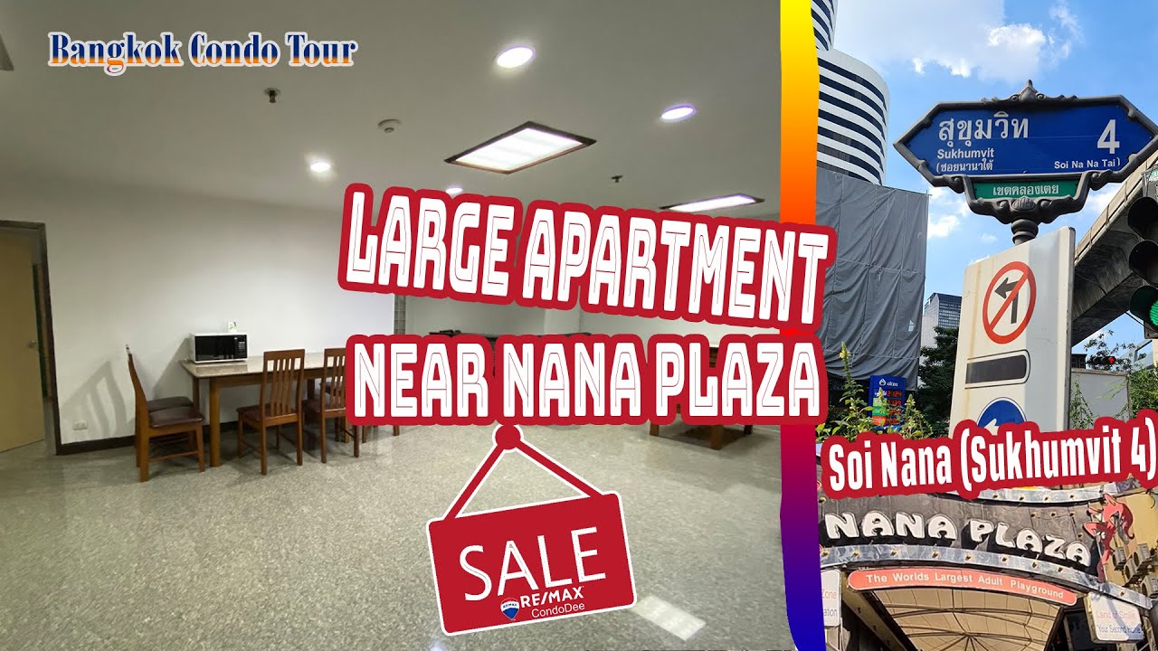 Large Bangkok Apartment Near Nana Plaza | Bangkok Condo Review