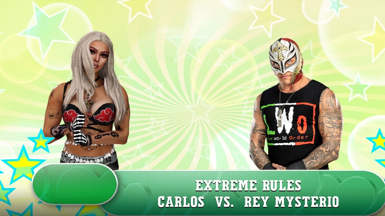 CARLOS VS REY MYSTERIO!!