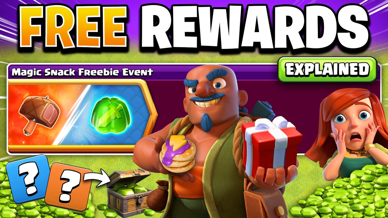 Magic Snack Freebie Event in Clash of Clans!