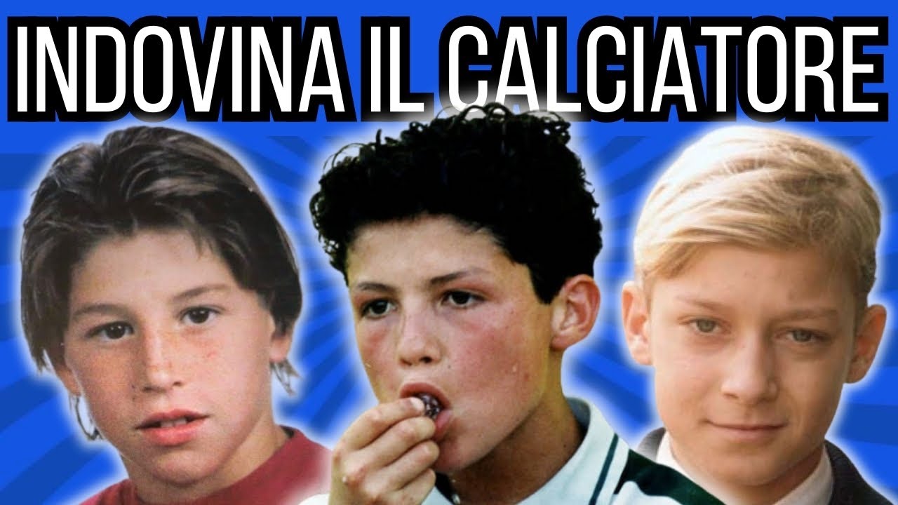 Indovina il Calciatore da Piccolo | Quiz Calcio