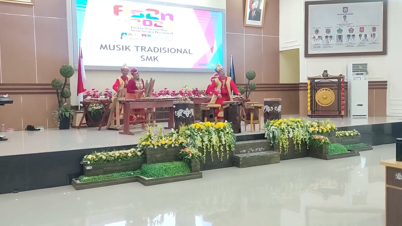 FLS2N 2023 SMKN 1 Limboto || Musik Tradisional Polopalo - Tahuli Ode Mongoditimoli