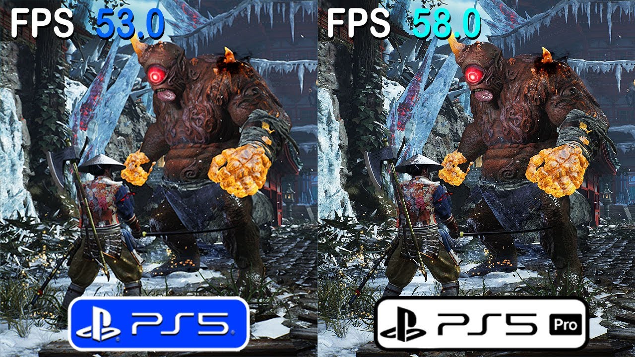 Nioh 3 - PS5 vs PS5 PRO Frame Rate Comparison (Performance & Quality Modes)